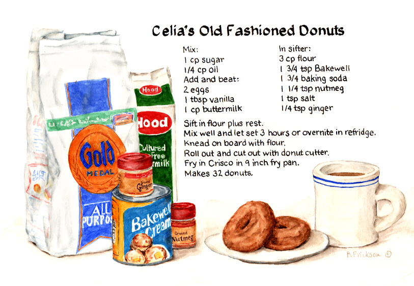 Donuts, Celia's Old Fashioned