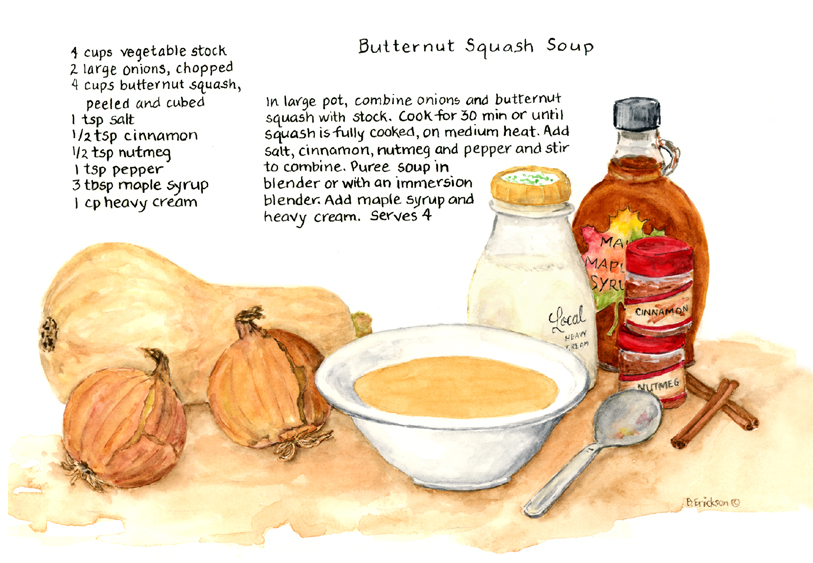 Soup, Butternut Squash
